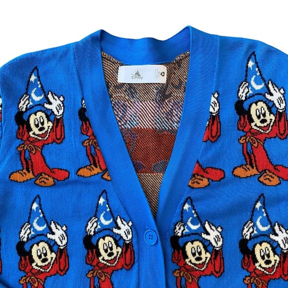 Disney Blue Sorcerer Mickey Cardigan - Picture 2 of 7